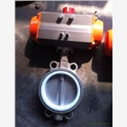 D671F46不銹鋼氣動襯氟蝶閥